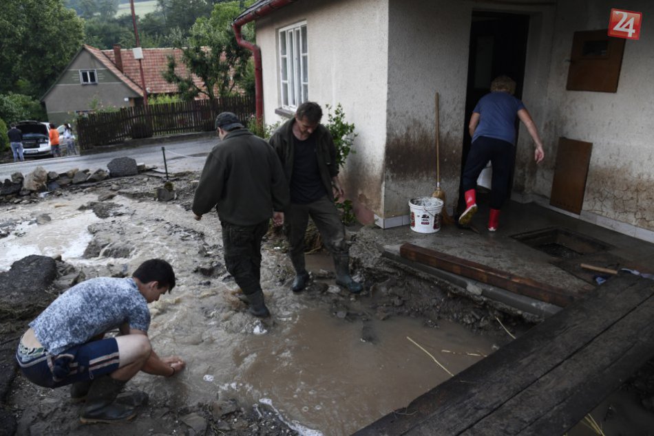 Ilustračný obrázok k článku Neďaleké obce zasiahli prívalové dažde: Vytápalo domy aj cesty! FOTO a VIDEO